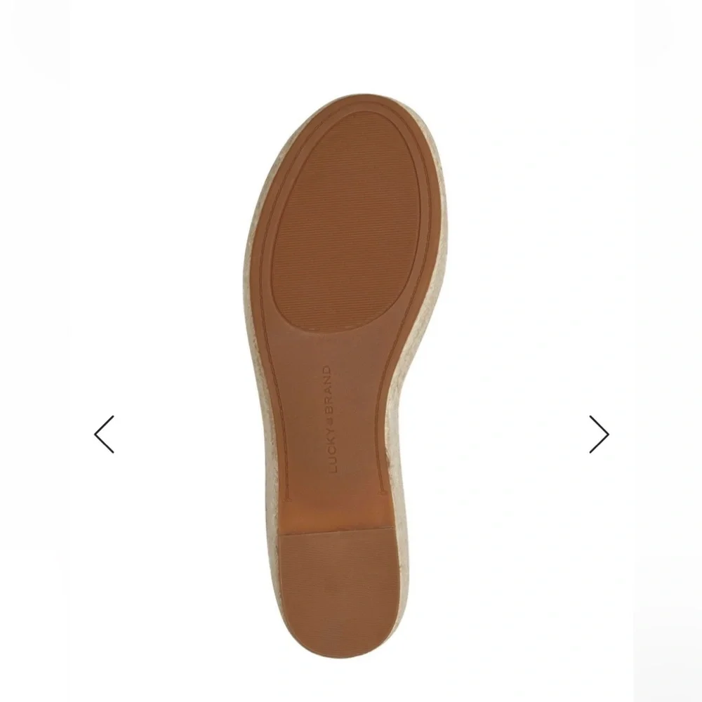 Lucky Brand‎ Audrinah suede wedge heels. NWOT. Retail 98